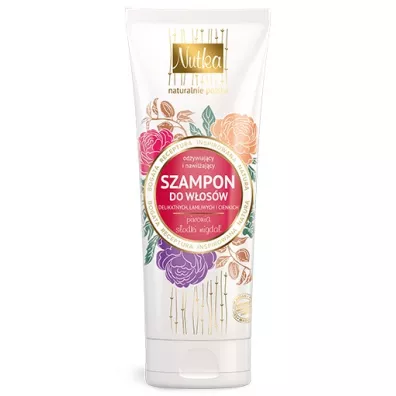 Nutka Szampon do w�os�w - piwonia i s�odki migda� 222 ml