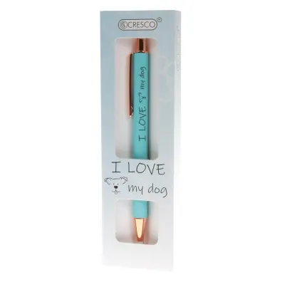 Cresco D�ugopis I Love Pets w etui - I Love My Dog
