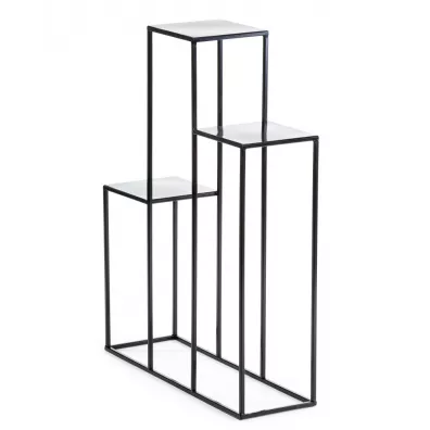 HowHomely Nowoczesny kwietnik Podium 80 cm