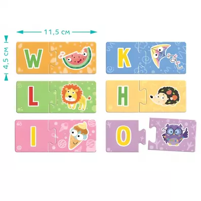 Gra edukacyjna English alphabet Dodo
