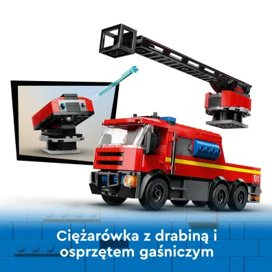LEGO City Remiza stra�acka z wozem stra�ackim 60414