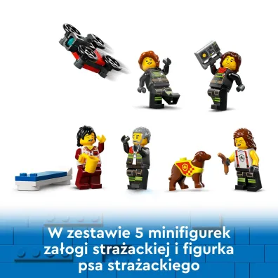 LEGO City Remiza stra�acka z wozem stra�ackim 60414