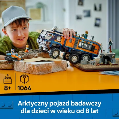 LEGO City Ci�ar�wka z laboratorium arktycznej odkrywczyni 60471