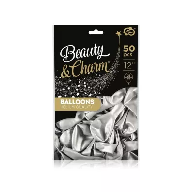 Godan Balony Beauty&Charm metaliczne 30cm