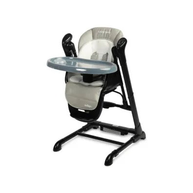 Caretero Krzese�ko + hu�tawka Indigo czarno szare