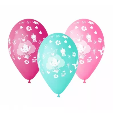 Godan Balony Premium Ksiniczka 1 5 szt.