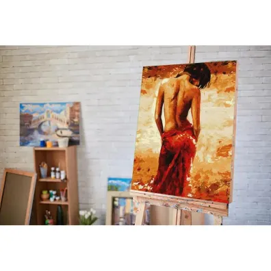 Twoje Hobby Malowanie po numerach - Pi�kna dziewczyna 40x50cm