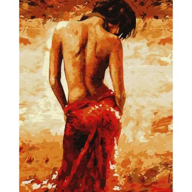 Twoje Hobby Malowanie po numerach - Pi�kna dziewczyna 40x50cm