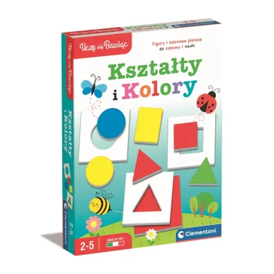 Kszta�ty i kolory. Ucz si� bawi�c Clementoni