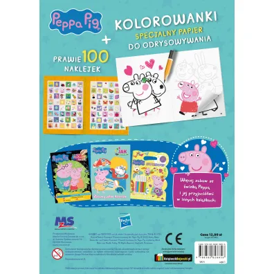 Peppa Pig. Odrysuj koloruj. Baw si� z Pepp�!