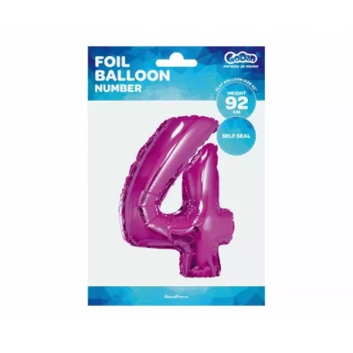 Godan Balon foliowy cyfra 4 FG-C85R4 92cm
