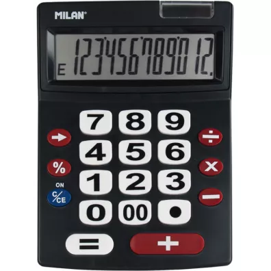 Milan Kalkulator 12 poz. du�y wy�wietlacz