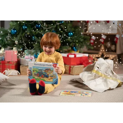 Puzzle 2x12 el. Ci�ka praca Ravensburger