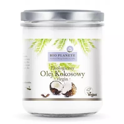 Bio Planete Olej kokosowy nierafinowany Extra Virgin 400 ml Bio