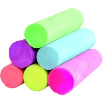 Derform Kreda Jumbo kolorowa + neonowa w wiaderku 20 szt.