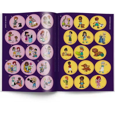 LEGO(R) Friends. Kolorowanka z naklejkami