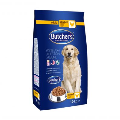Butchers Natural&Healthy Sucha karma z kurczakiem dla psów 10 kg