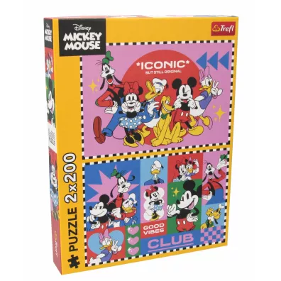 Puzzle 2x200 el. Czas z przyjaci�mi Trefl