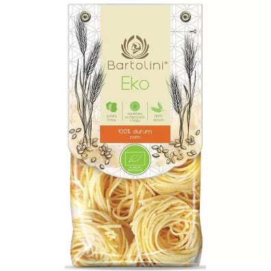 Bartolini Makaron (semolinowy) gniazda spaghetti alla chitarra 250 g Bio