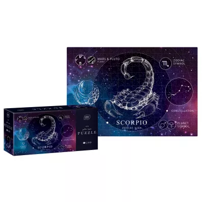 Puzzle 250 el. Zodiac Signs 8 Scorpio Interdruk