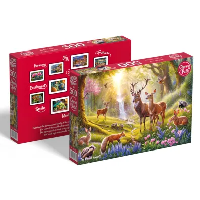 Puzzle 500 el. The Forest Heart�20371 CherryPazzi