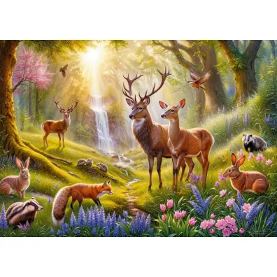 Puzzle 500 el. The Forest Heart�20371 CherryPazzi