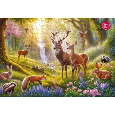 Puzzle 500 el. The Forest Heart�20371 CherryPazzi
