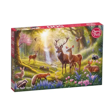 Puzzle 500 el. The Forest Heart�20371 CherryPazzi
