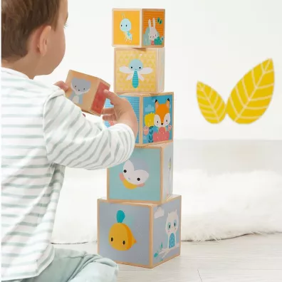 Piramida wiea drewniana 6 el. Pure 12 m+ Janod