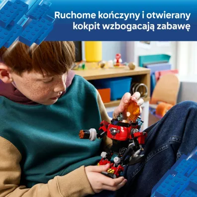 LEGO Sonic the Hedgehog Knuckles kontra Dr. Eggman w mechu Egg Crusher 77005