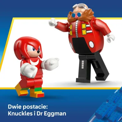 LEGO Sonic the Hedgehog Knuckles kontra Dr. Eggman w mechu Egg Crusher 77005