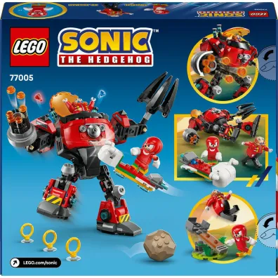 LEGO Sonic the Hedgehog Knuckles kontra Dr. Eggman w mechu Egg Crusher 77005