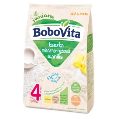 BoboVita Kaszka mleczno-ry�owa wanilia po 4 miesi�cu 230 g