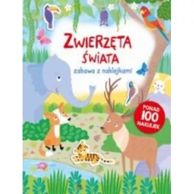 Zabawa z naklejkami. Zwierz�ta �wiata