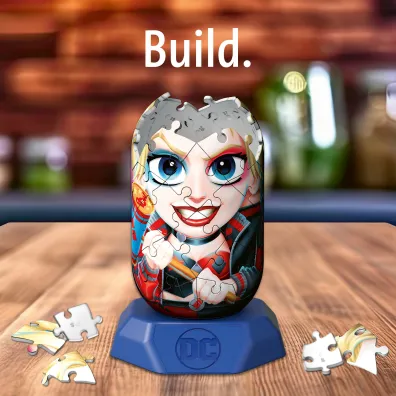 Puzzle 54 el. 3D Hylkies: DC Harley Quinn Ravensburger