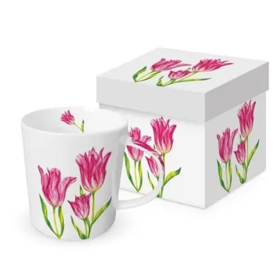 Ppd PaperProducts Design Kubek porcelanowy Tulipany 350ml