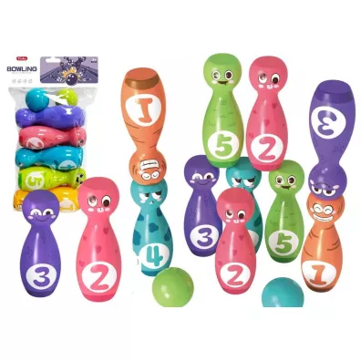 Zestaw do gry z kr�gle kolorowe LeanToys