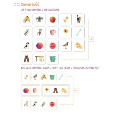 Moje pierwsze uk�adanki Co tu by�o? �wiczenia pami�ci