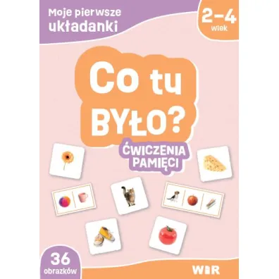 Moje pierwsze uk�adanki Co tu by�o? �wiczenia pami�ci