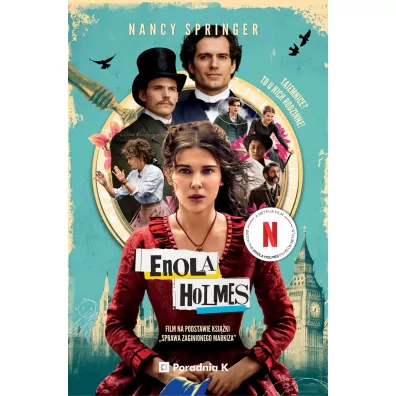 Sprawa zaginionego markiza. Enola Holmes. Tom 1. Wydanie filmowe - Nancy Springer