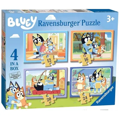 Puzzle 4w1 Bluey Ravensburger