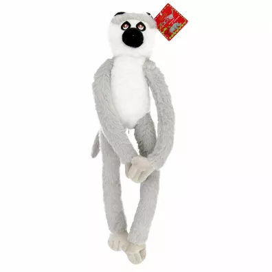Pluszak Lemur wisz�cy 45cm popielaty BEPPE 14145   BS