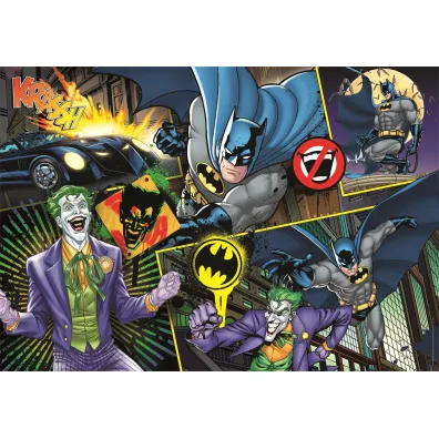 Puzzle 104 el. SuperColor. Batman Clementoni