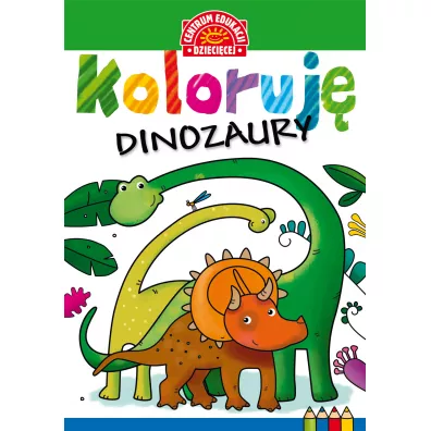 Koloruj�. Dinozaury
