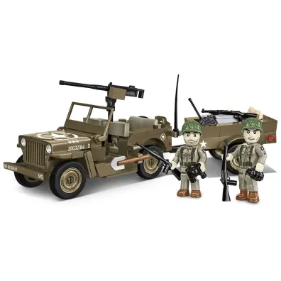 Historical collection wwii HC Willys MB&trailer