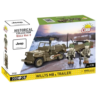 Historical collection wwii HC Willys MB&trailer