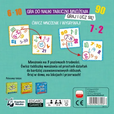 Bjka na mnoenie. Gra do nauki tabliczki mnoenia Edgard