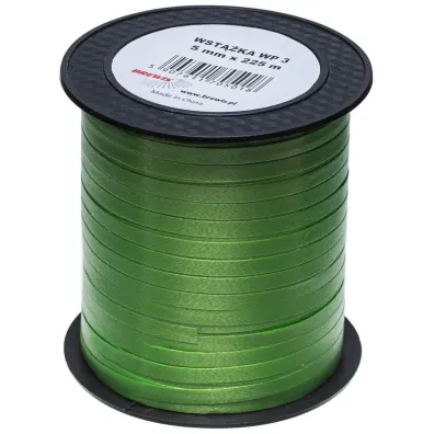 Brewis Wst��ka plastikowa zielony 5mm x 225m