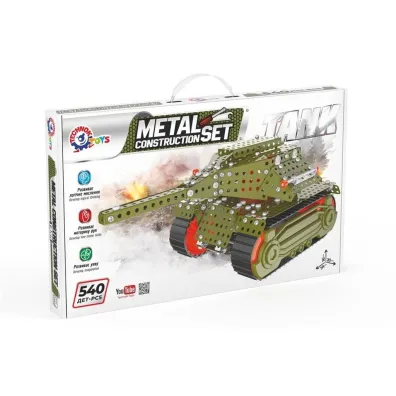 Konstruktor metalowy 540el Technok