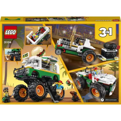 LEGO Creator Monster truck z burgerami 31104